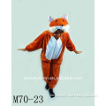 Factory For You Free Shipping Velutum Animal Costume For Kids,Fox,Mascot,0.7kg/pc